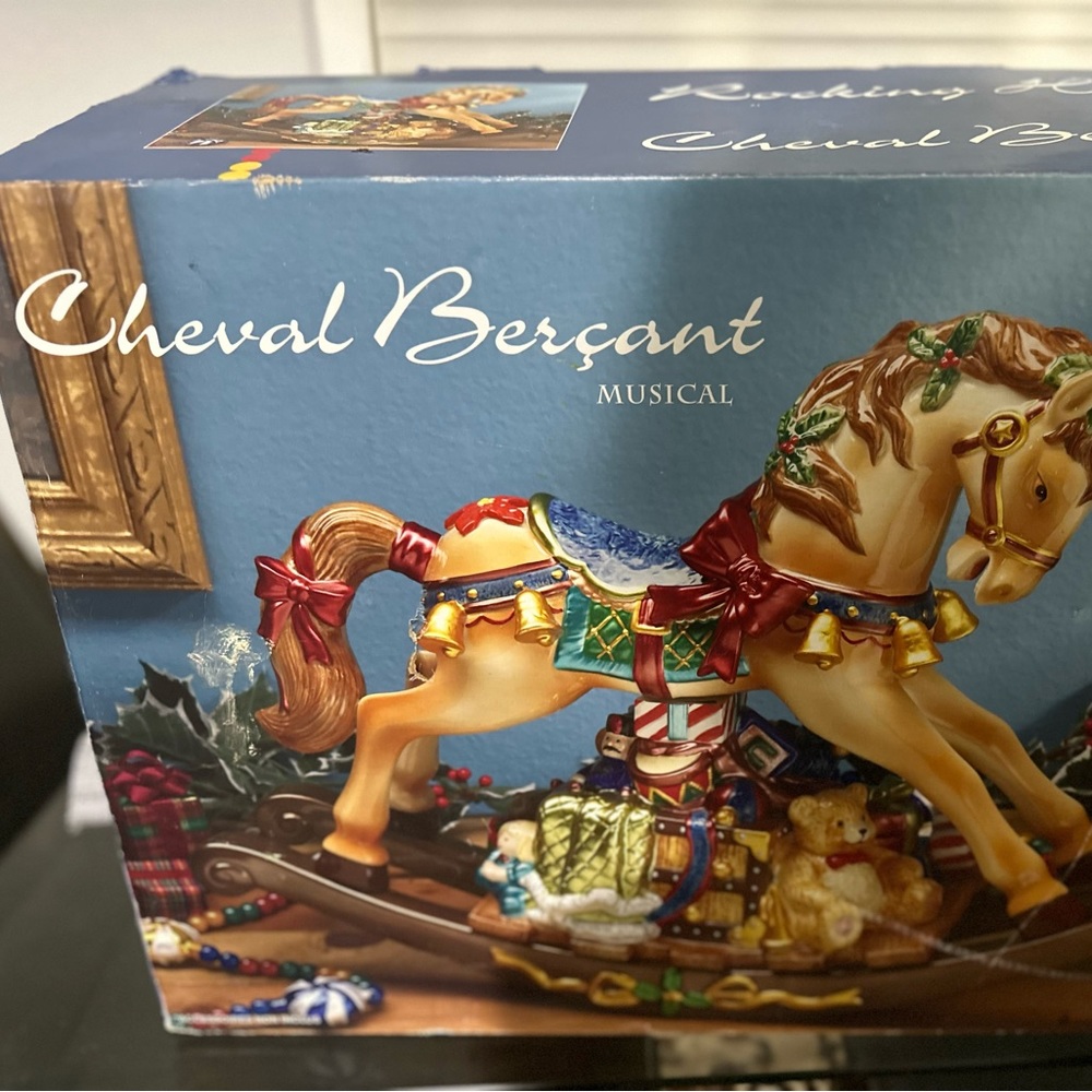 Cheval Bercant Musical Rocking Horse with music